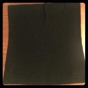 KENNETH COLE SIGNATURE black infinity scarf
